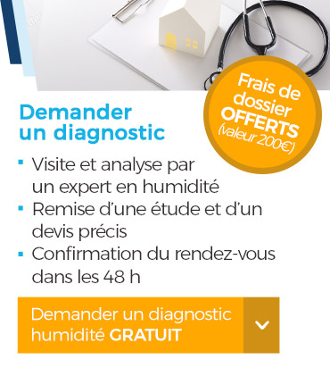 Demander un diagnostic humidité Gratuit